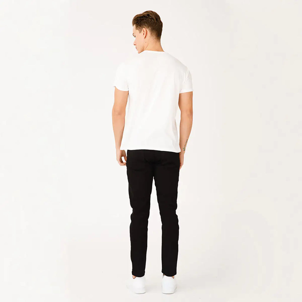 Biggdesign Faces Possible Mens Crew Neck T-Shirt