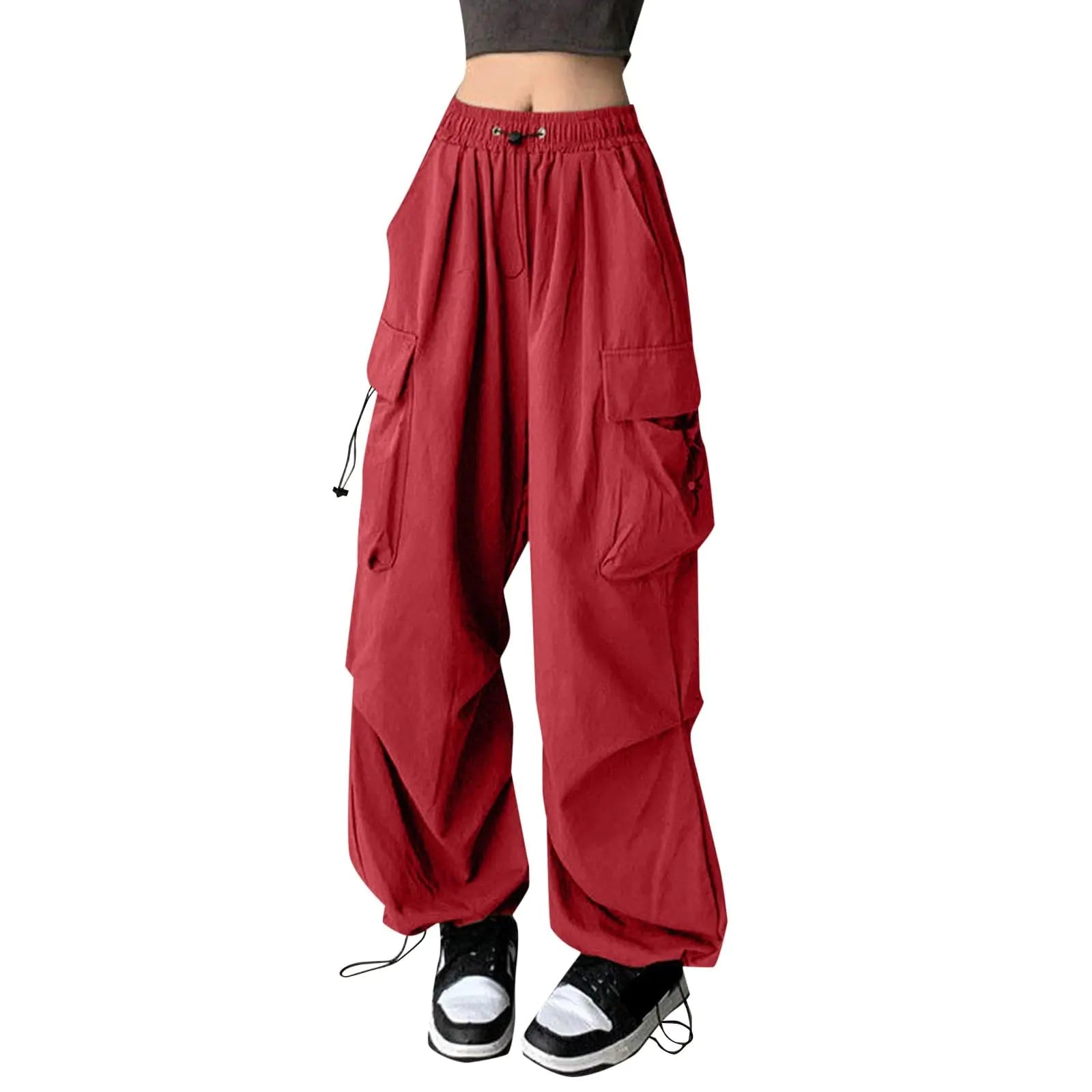 Cargo Pants Vintage High Waisted